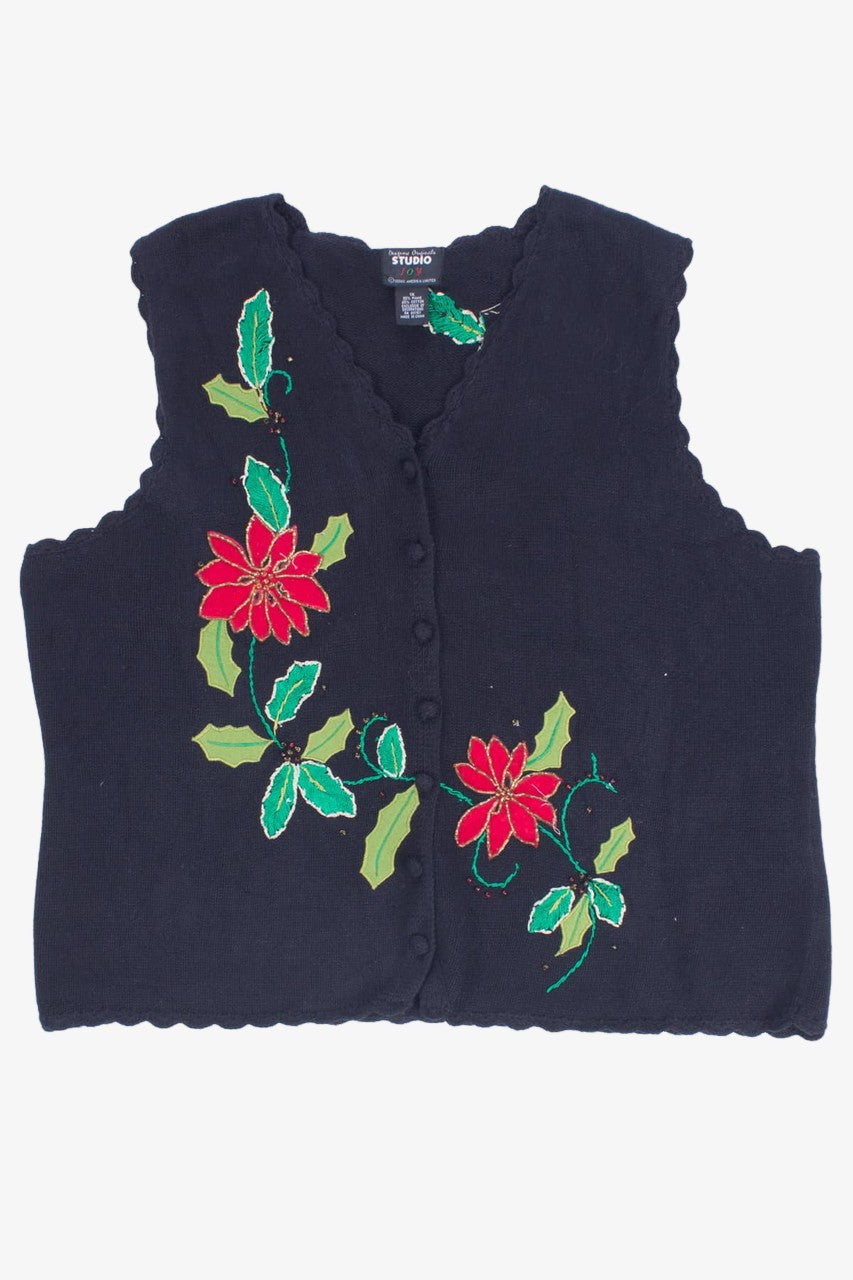 Black Ugly Christmas Vest 55464