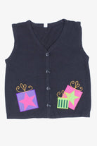 Black Ugly Christmas Vest 55465