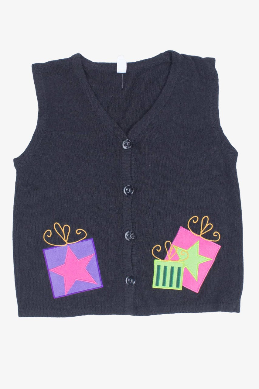Black Ugly Christmas Vest 55465