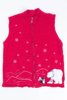 Red Ugly Christmas Vest 55472