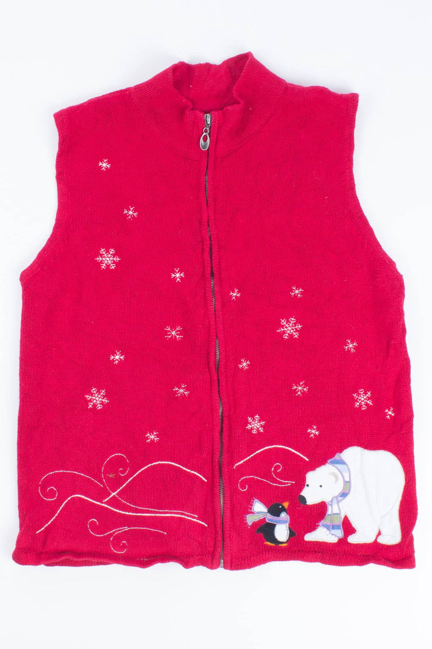 Red Ugly Christmas Vest 55472