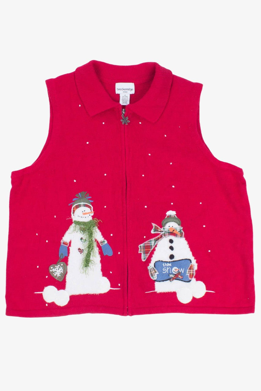 Red Ugly Christmas Vest 55477