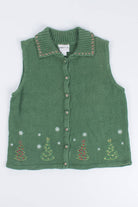 Green Ugly Christmas Vest 55478