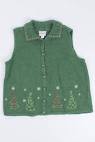 Green Ugly Christmas Vest 55480