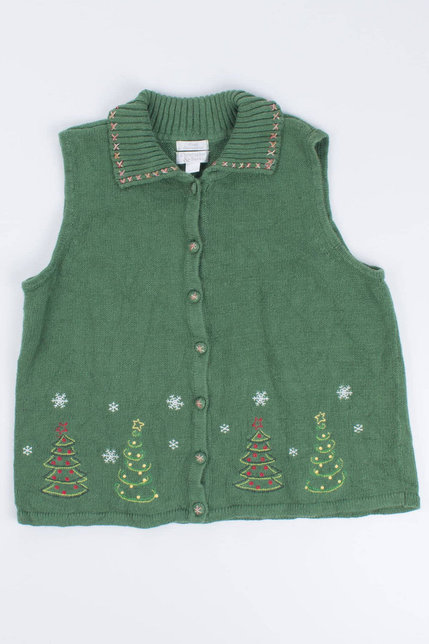 Green Ugly Christmas Vest 55480
