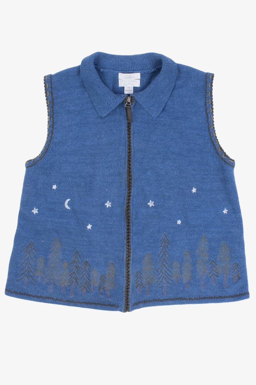 Christopher & Banks Ugly Christmas Vest 55489
