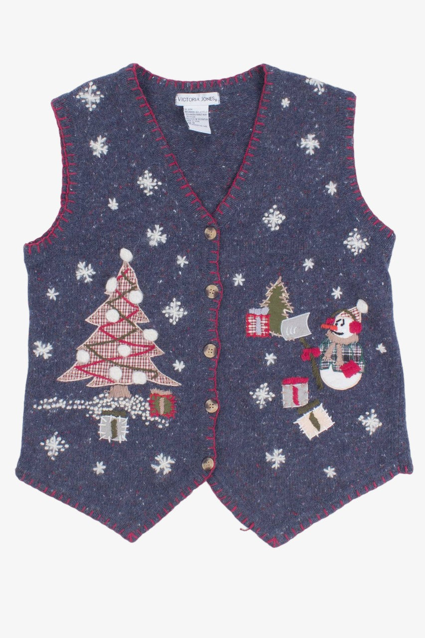 Blue Ugly Christmas Vest 55490