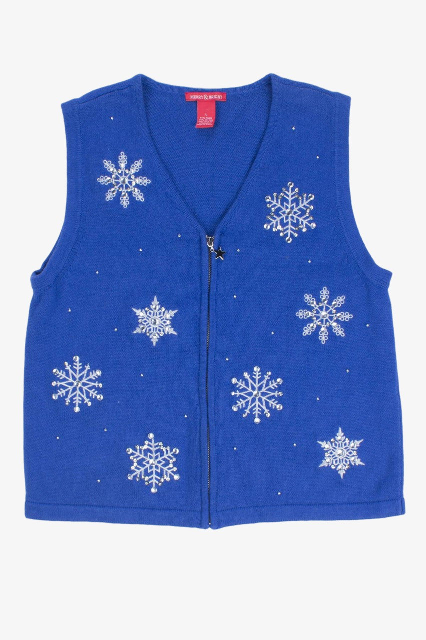 Blue Ugly Christmas Vest 55496
