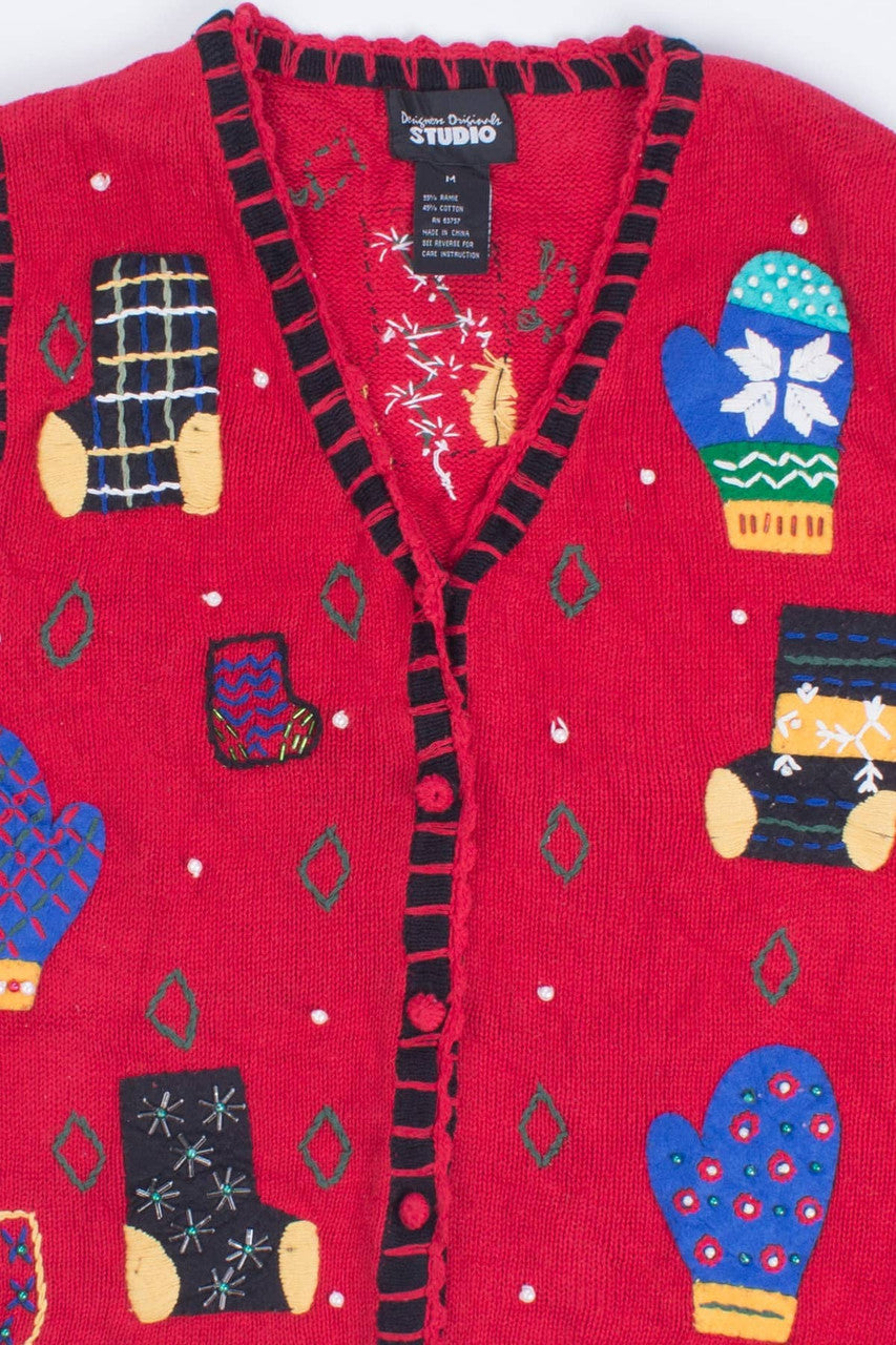 Red Ugly Christmas Vest 55191