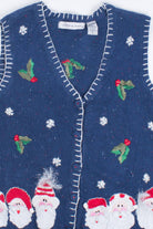 Blue Ugly Christmas Vest 55197