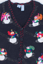 Black Ugly Christmas Vest 55200