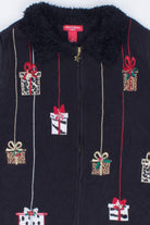 Black Ugly Christmas Vest 55212