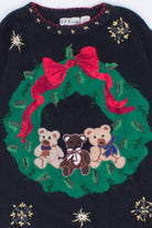 Black Ugly Christmas Pullover 55216