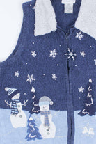 Blue Ugly Christmas Vest 55219