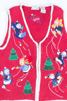 Red Ugly Christmas Vest 55232