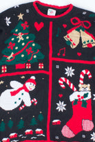 Black Ugly Christmas Pullover 55235