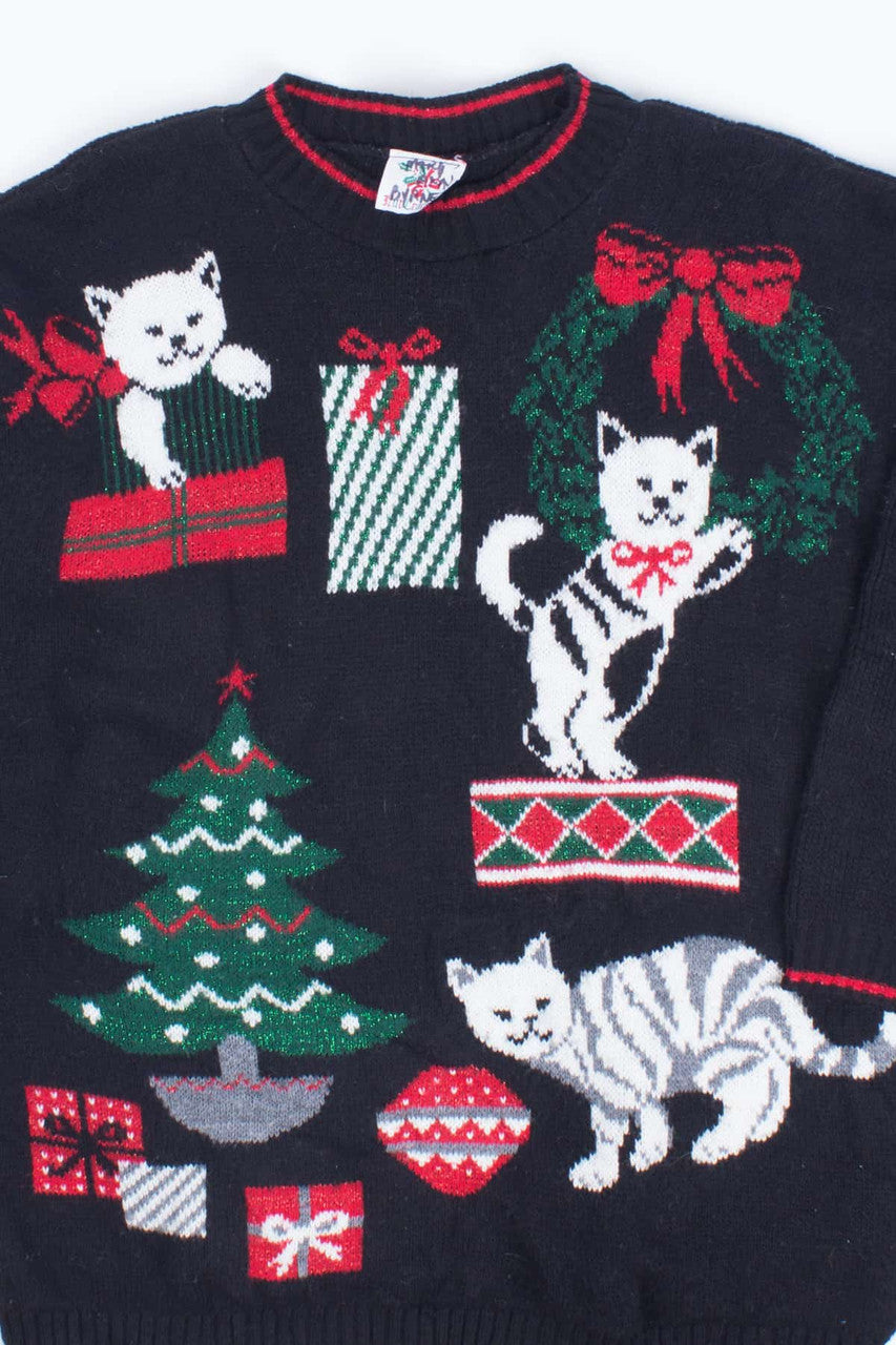 Black Ugly Christmas Pullover 55236