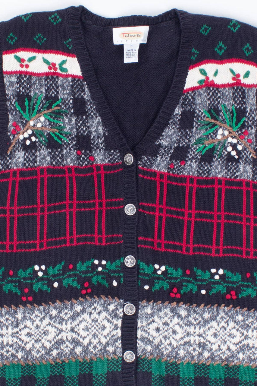 Black Ugly Christmas Vest 55297