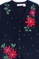 Black Ugly Christmas Vest 55302