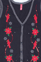 Black Ugly Christmas Vest 55306