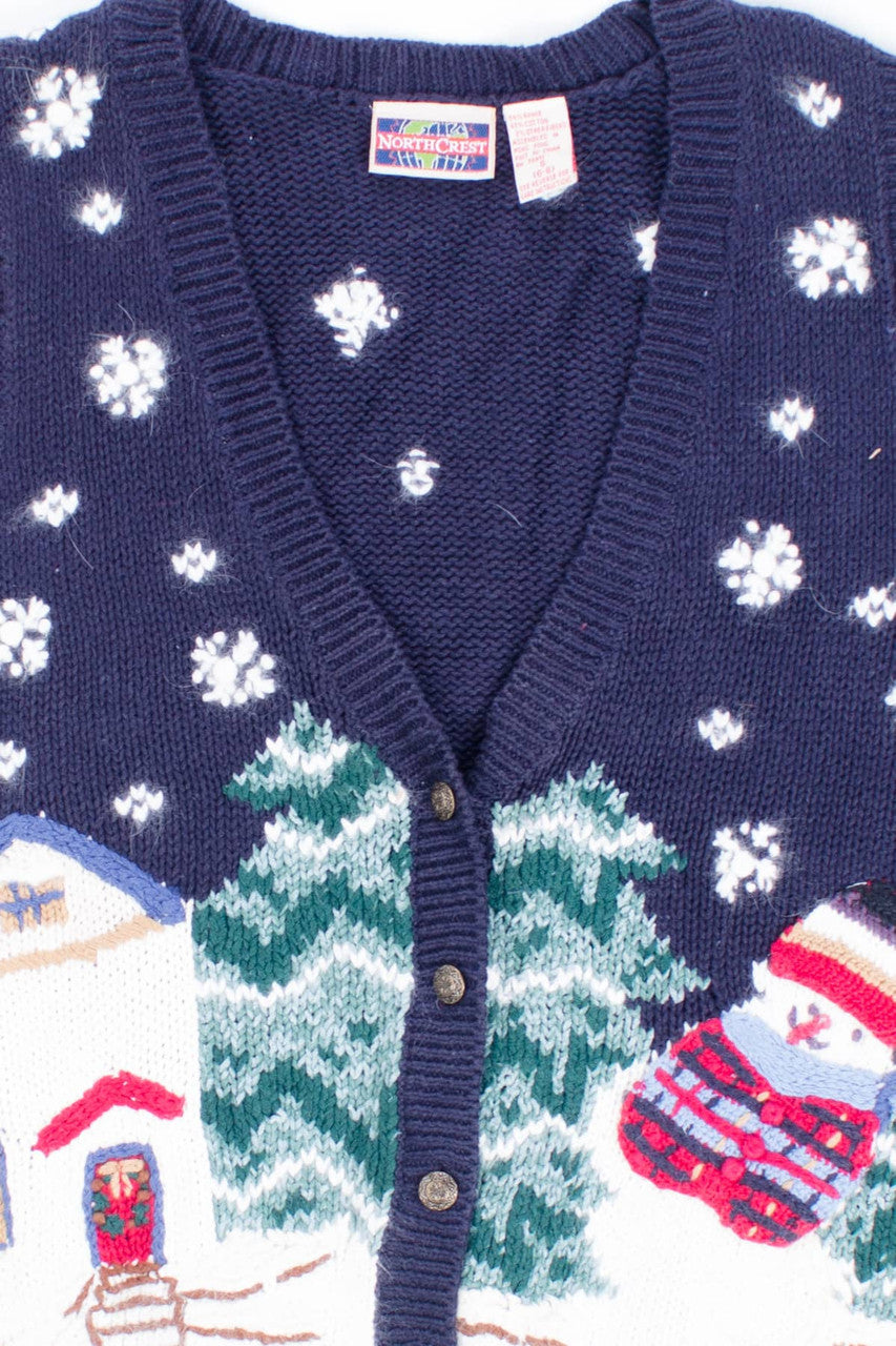 Blue Ugly Christmas Vest 55313