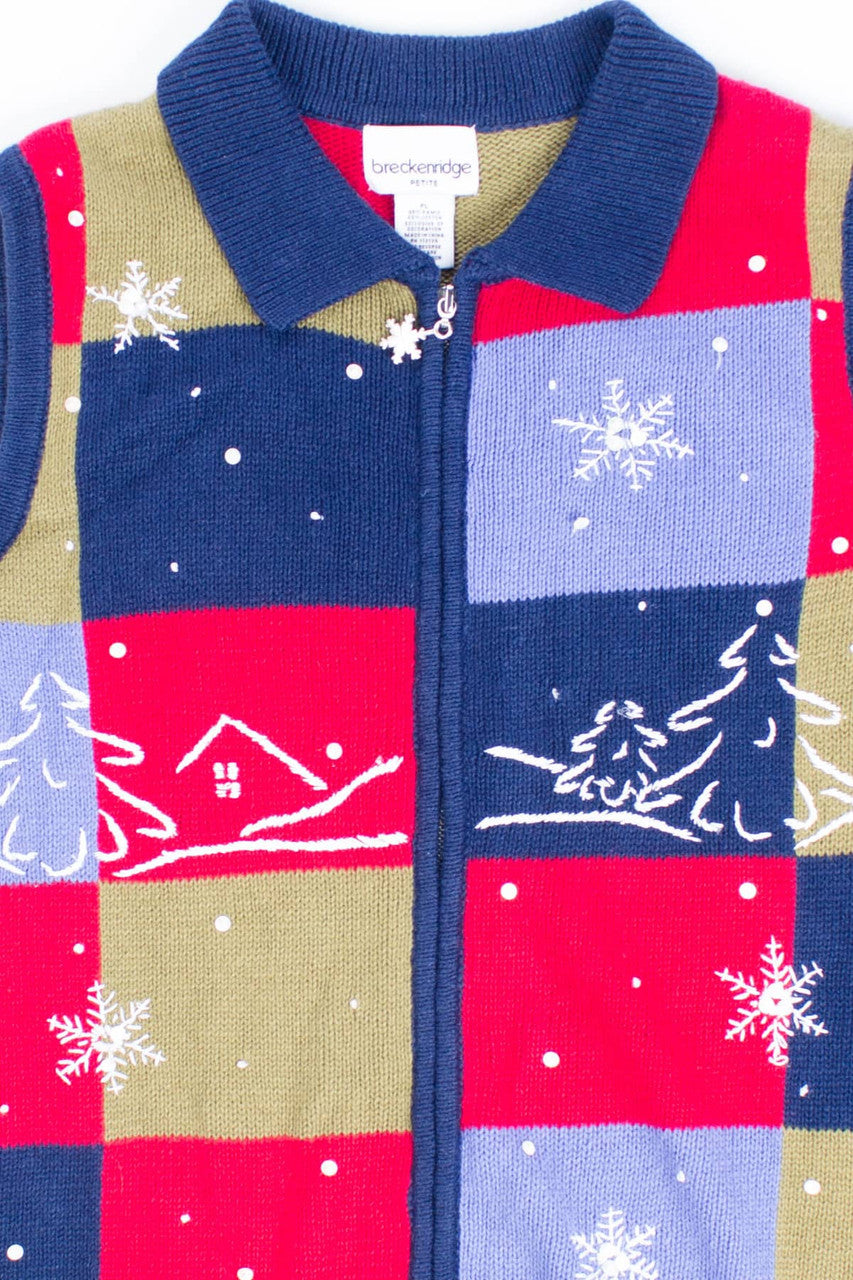 Multicolor Ugly Christmas Vest 55325