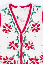 White Ugly Christmas Vest 55332