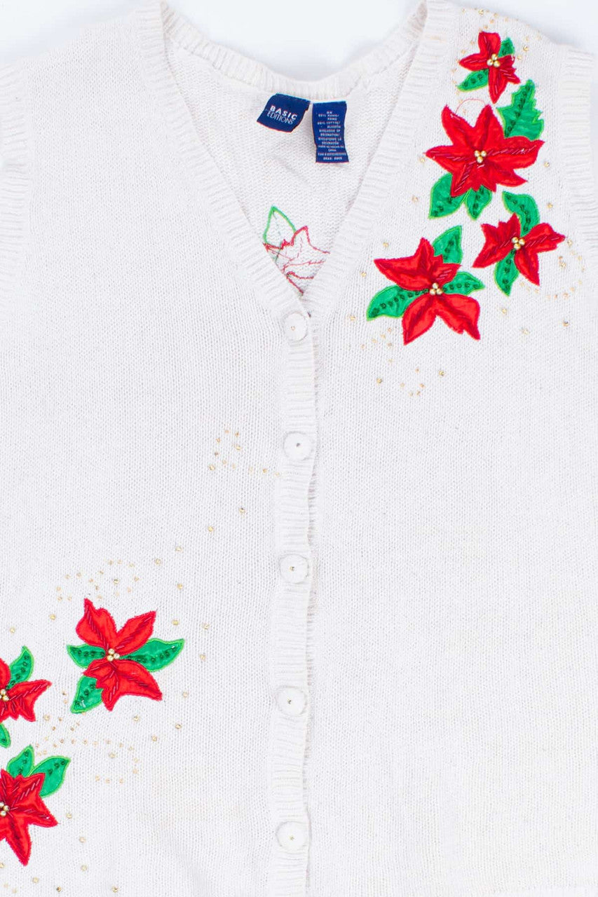 White Ugly Christmas Vest 55347