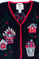 Black Ugly Christmas Vest 55354