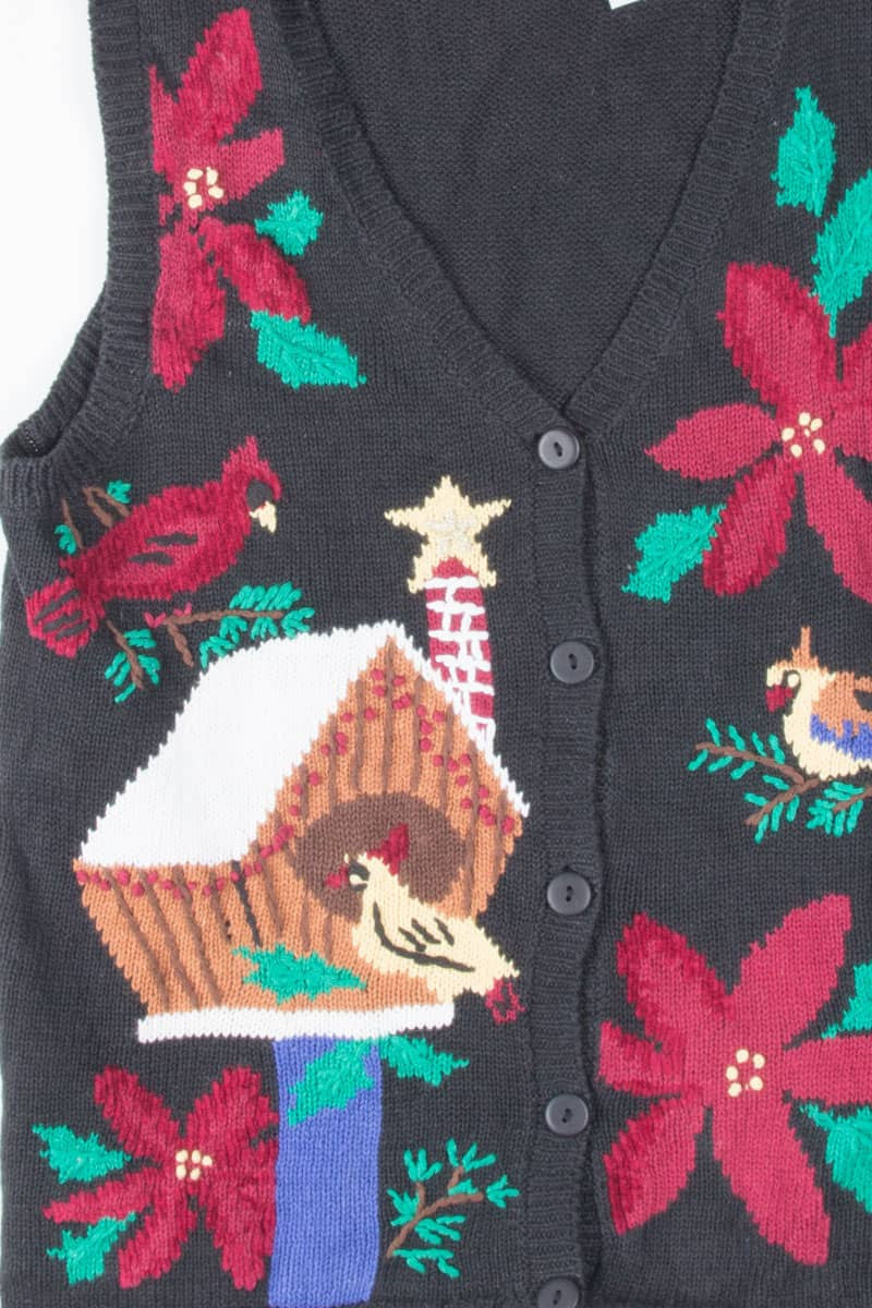 Black Ugly Christmas Vest 55366