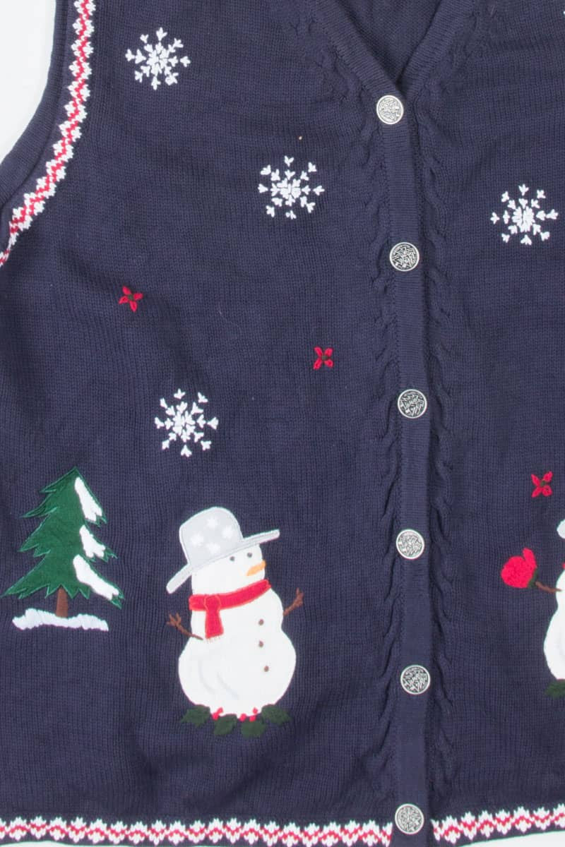 Blue Ugly Christmas Vest 55379