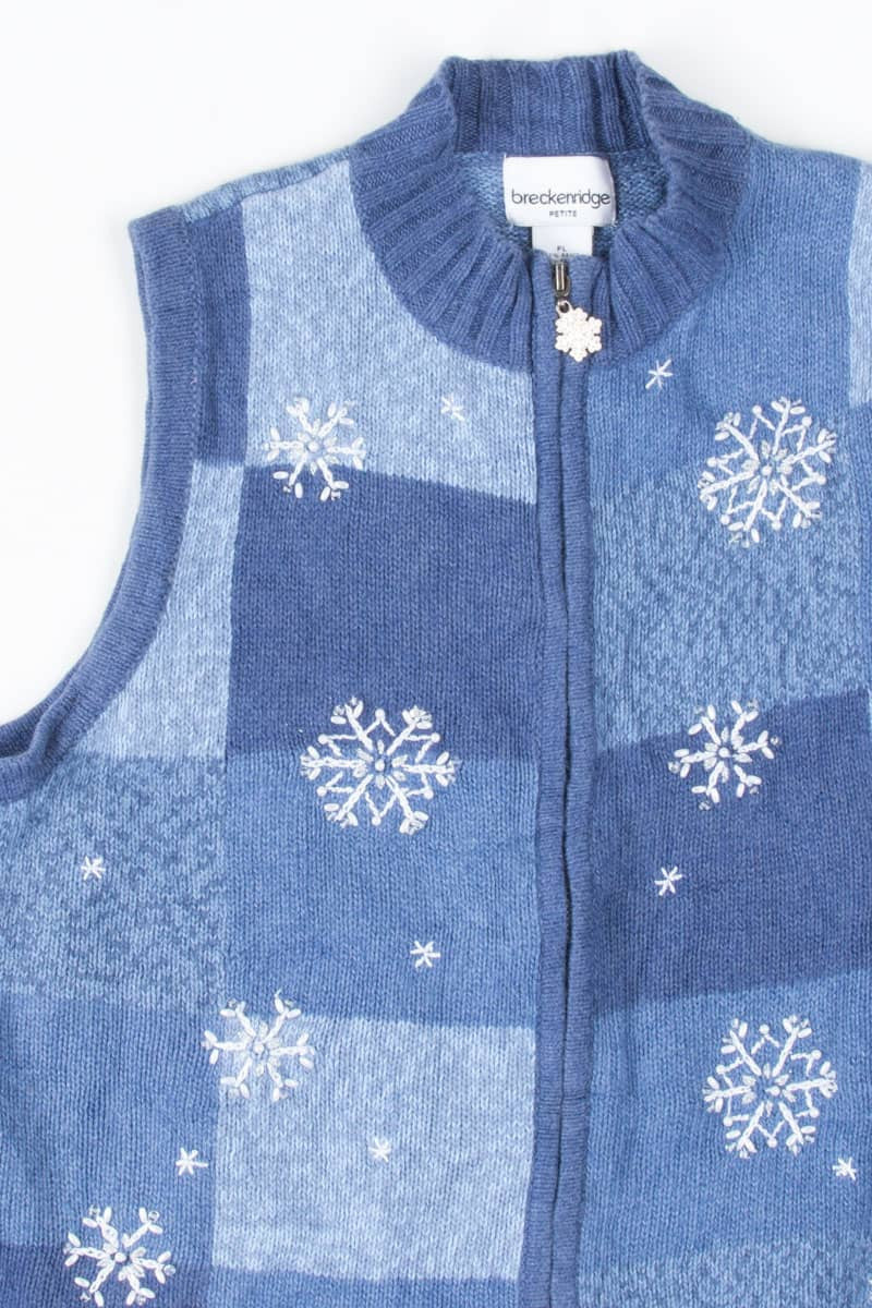 Blue Ugly Christmas Vest 55380