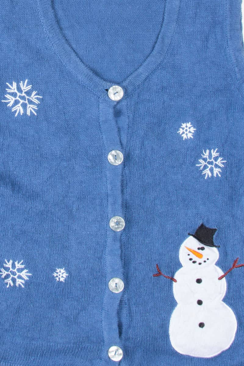 Blue Ugly Christmas Vest 55381
