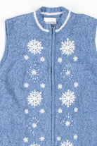 Blue Ugly Christmas Vest 55390