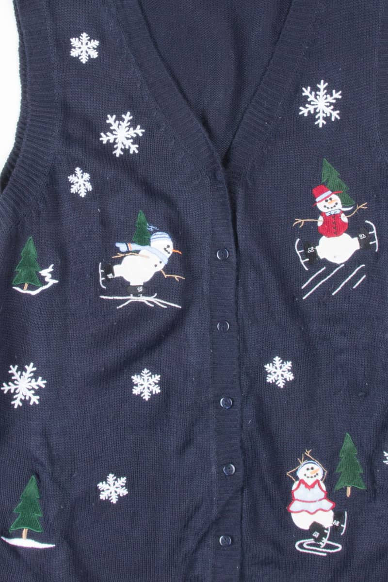 Blue Ugly Christmas Vest 55391