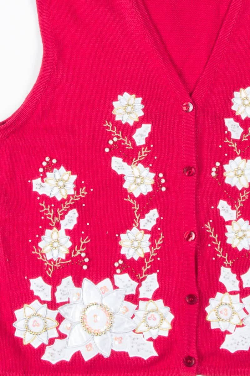 Red Ugly Christmas Vest 55396