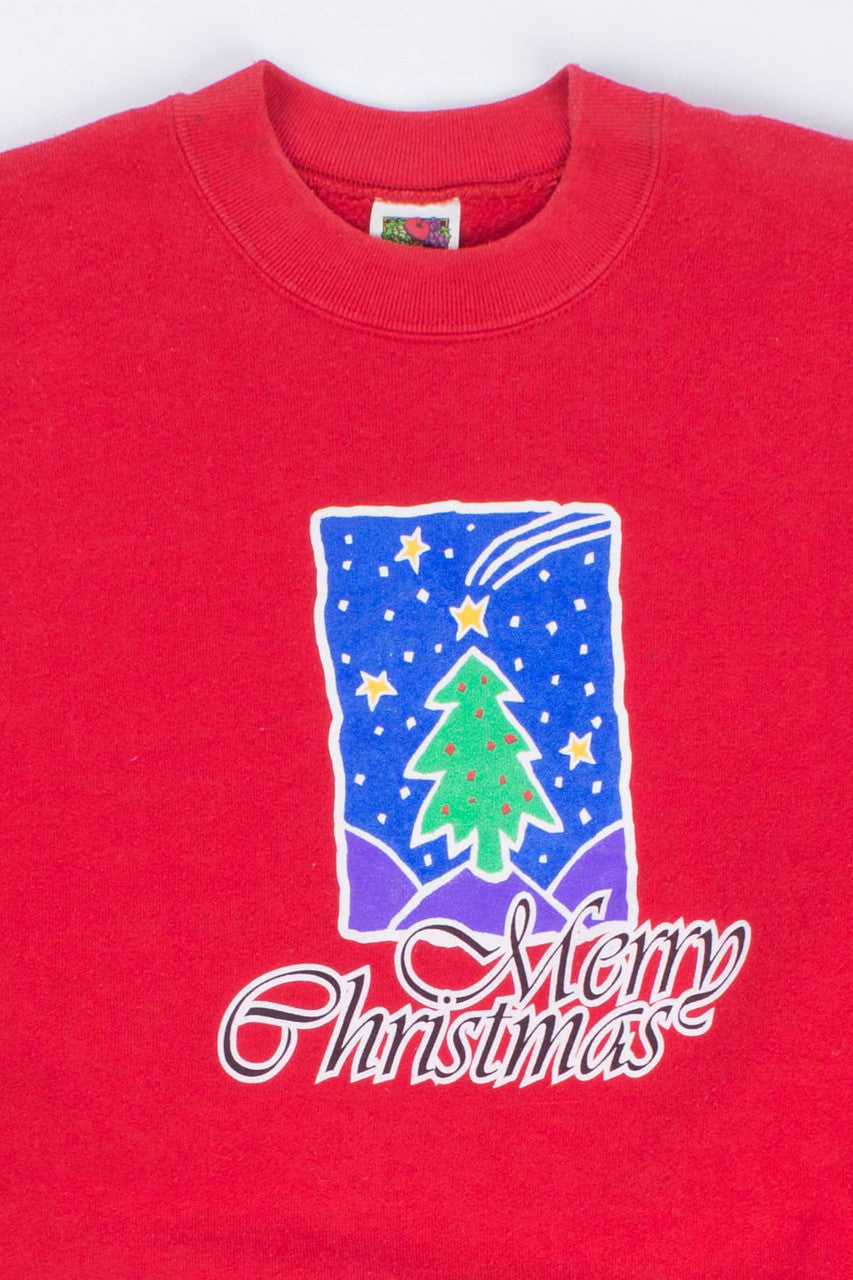 Merry Christmas Vintage Sweatshirt