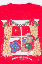 Wishes Can Come True Vintage Holiday Sweatshirt