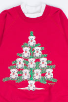 Bear Tree Vintage Christmas Sweatshirt