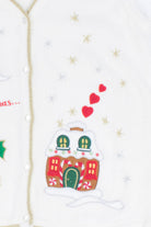 White Ugly Christmas Vest 55438