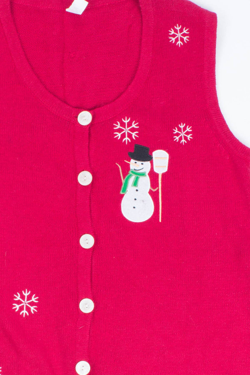 Red Ugly Christmas Vest 55457