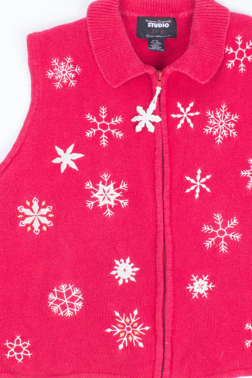 Red Ugly Christmas Vest 55473