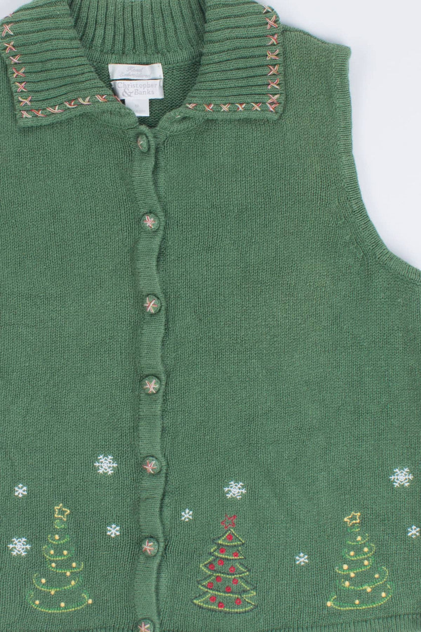 Green Ugly Christmas Vest 55478