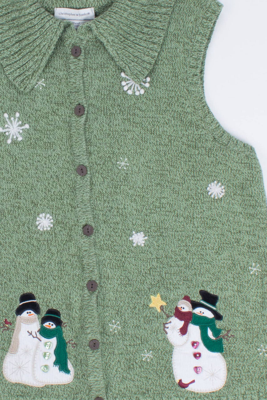 Green Ugly Christmas Vest 55481