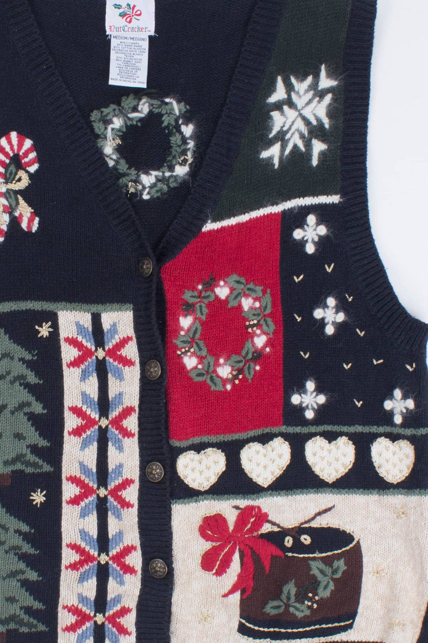Multicolor Ugly Christmas Vest 55502
