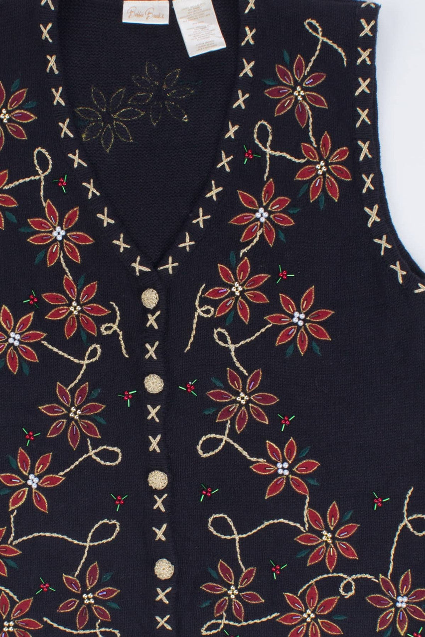 Black Ugly Christmas Vest 55514