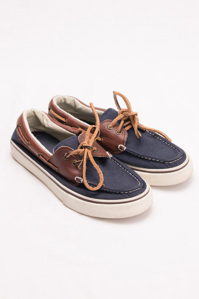 Navy Boat Shoes