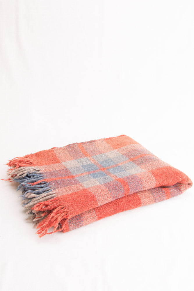 Plaid Throw Blanket