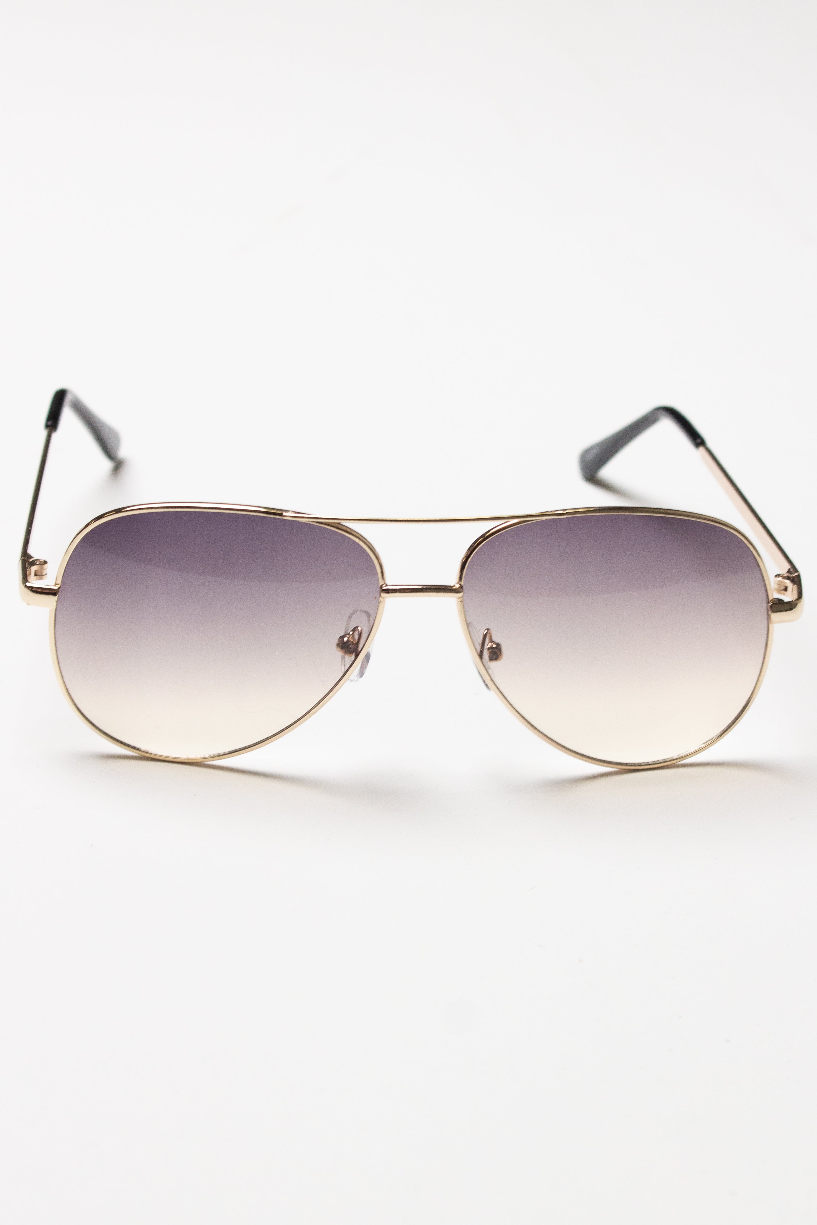 Ombre Lens Metal Aviator