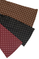 Pin Dot Foldover Flare Leggings